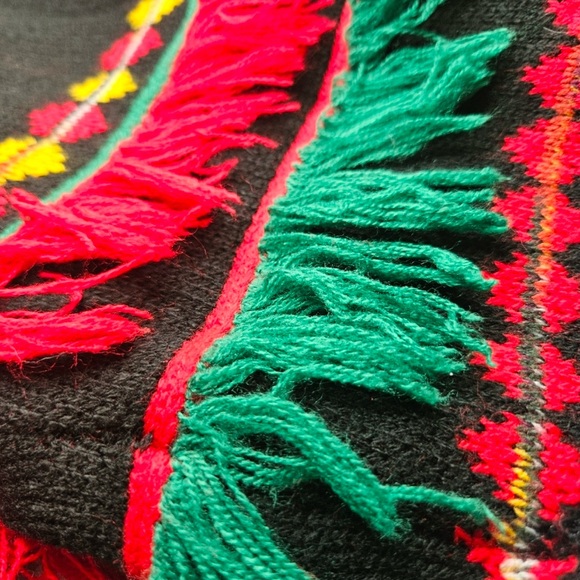 CHRISTMAS Sweater Women's XL (16-18) Feliz Navidad Chihuahua Dog in Sombrero - Picture 5 of 9